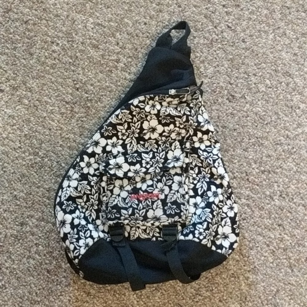 Corduroy Hawaiian Floral Jansport Backpack  🌺 🎒
